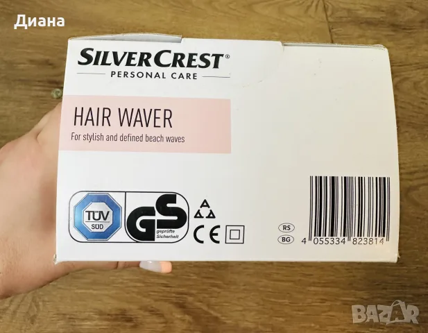 Нова маша за коса - beach waves SilverCrest Hair Waver /актуална прическа за плаж/– запечатана
, снимка 3 - Други - 55323709