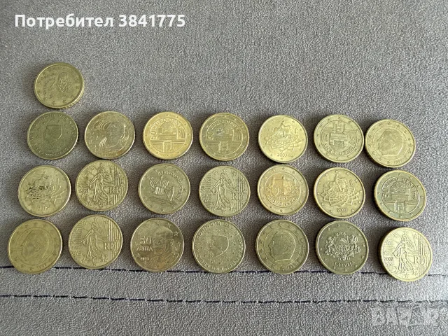 281 евро монети колекция, снимка 5 - Нумизматика и бонистика - 55359967