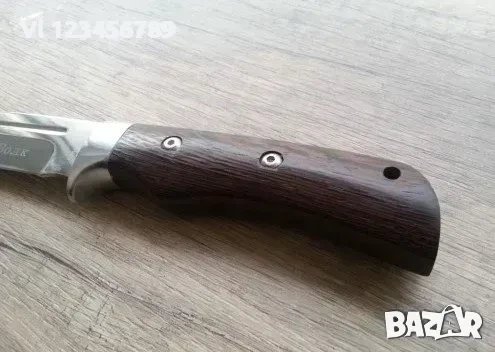 Ловен нож - Вълк/Волк-Руски, 140х270,сталь 65х13 , снимка 4 - Ножове - 54008236