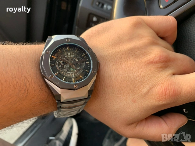 HUBLOT Нов Мъжки Часовник Различни Цветове , снимка 2 - Мъжки - 54431182