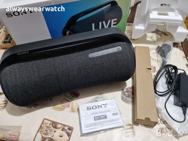 Sony SRS XG500 / Пренисима блутут тон колона с батерия, снимка 2 - Bluetooth тонколони - 54328006