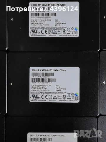 Samsung ssd 480GB Enterprise, снимка 2 - За дома - 54271495