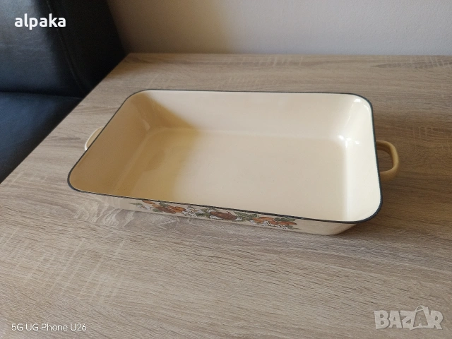 Продавам нова австрийска емайлирана тава 42/22/6, снимка 2 - Съдове за готвене - 54959296