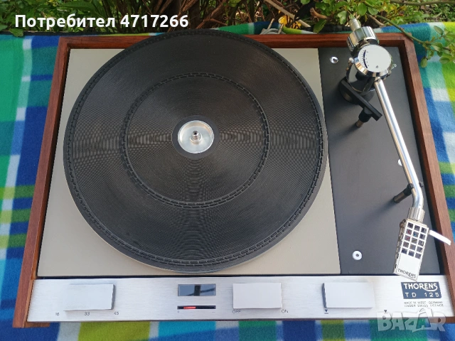 Thorens TD-125 [MK I] + Stanton 500 Gold, снимка 5 - Грамофони - 54376559