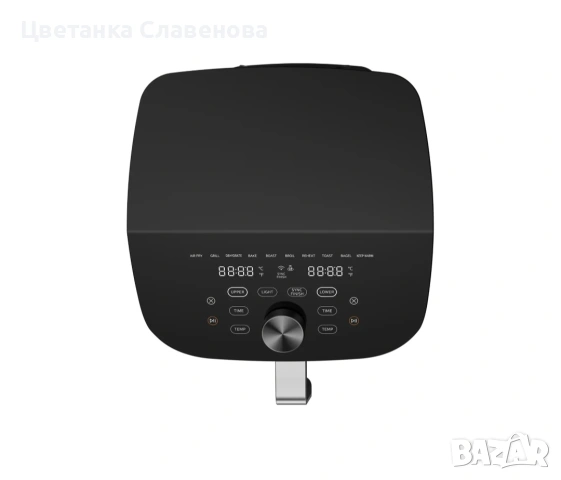 Еърфрайър /Фритюрник с горещ въздух 11 л,1850 W ,двузонов дизайн,функция IOT, снимка 3 - Фритюрници - 50730891