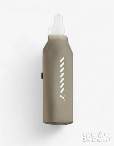 Оригинал! PUMA Running Soft Water Bottle 500 ml Brown мека сгъваема спортна бутилка