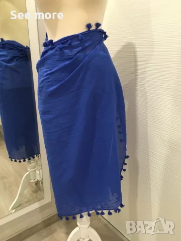SEAFOLLY Australia Cotton Gauze Sarong  шал, снимка 5 - Шалове - 55395265