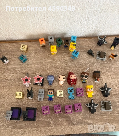 Kinder Joy фигурки Minecraft/Stranger Things, снимка 4 - Колекции - 53520597