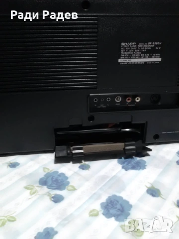 Радиокасетофон SHARP GF-8585, снимка 8 - Антикварни и старинни предмети - 55089512