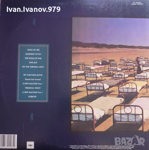Vinyl (Pink Floyd - A Momentary Lapse Of Reason), снимка 2 - Грамофонни плочи - 55137318