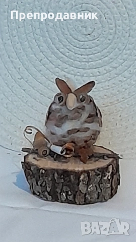 горски приятели: Семейство Бухали и Врабче, снимка 3 - Декорация за дома - 54057567