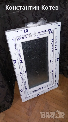2 броя ПВЦ прозорец за баня, снимка 3 - Дограми - 54059623