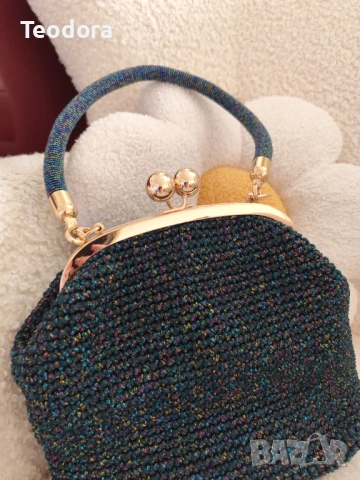 Ръчно изплетена елегантна чанта 