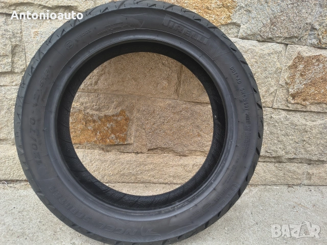 120 70 12 Гума за скутер Pirelli Angel Scooter гуми мотор moto, снимка 5 - Гуми и джанти - 55187062