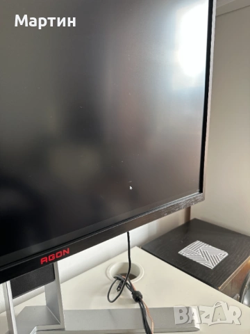 Геймърски монитор AOC AGON AG271QG / 2560x1440/ 165Hz / G-Sync, снимка 6 - Монитори - 54112507