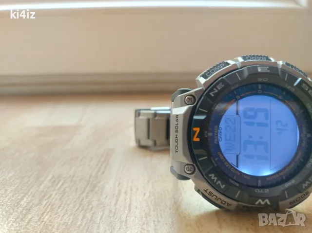 CASIO Pro Trek Solar Titanium PRG-340T-7ER, снимка 14 - Мъжки - 55376439
