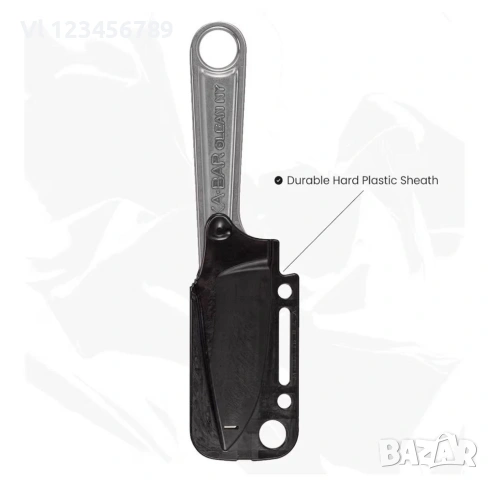 Кован от гаечен ключ 3" стоманен нож KA-BAR, снимка 5 - Ножове - 55056206