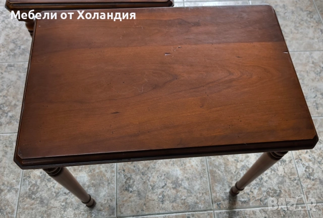 3ка масички от череша, снимка 6 - Маси - 54366830