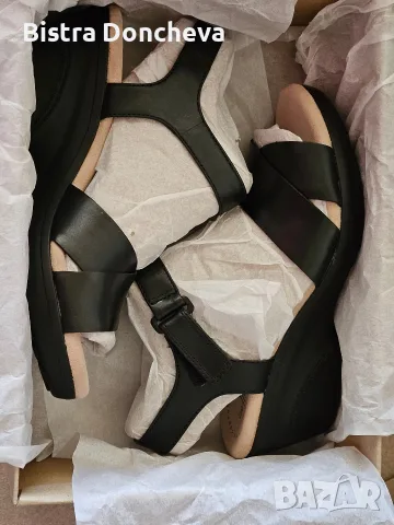 Сандали Кларкс / Clarks, естествена кожа, р-р 36, снимка 2 - Сандали - 55431825
