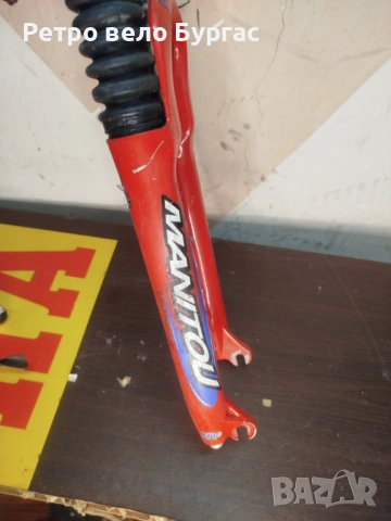 26 цола въздушна,  вилка за велосипед Колело manitou , снимка 5 - Части за велосипеди - 53923505