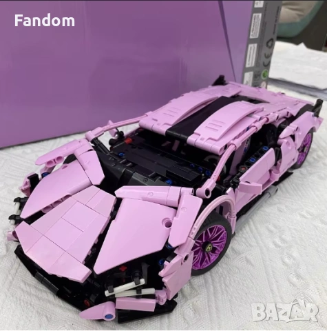 Тип Lego Сглобяема Състезателна Кола Sian 1215 части
