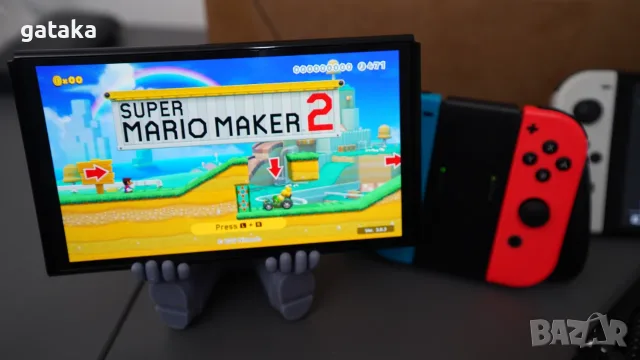 Nintendo Switch OLED с чип - 128GB и 18 игри, снимка 3 - Nintendo конзоли - 55531382