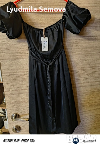 Сатенен гащеризон и сатенена рокля 👗, снимка 5 - Гащеризони - 55162153