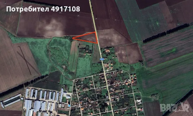 Продава ПАРЦЕЛ, обл Добрич. общ Балчик, село Царичино, 11310 м2, снимка 2 - Парцели - 55645793