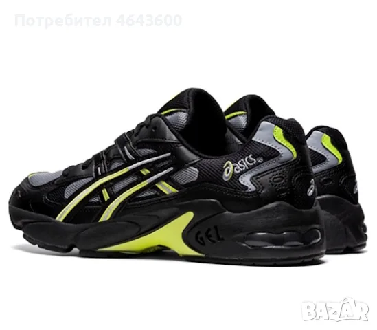 Унисекс маратонки ASICS Gel-Kayano 5 OG Black Neon, снимка 3 - Маратонки - 55297140