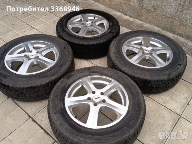 Джанти AUTEC 17" 5X114,3 с гуми 235/65/17 SUV, снимка 6 - Гуми и джанти - 54639340