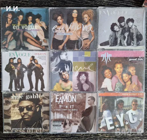 Hip Hop, R&B сингли от Usher, TLC, Naughty by Nature, En Vouge, GUY, Twista, Eternal, Eric Benet..., снимка 3 - CD дискове - 55628405