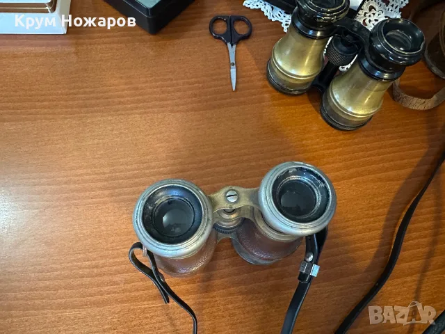 Продавам колекционерски бинокъл от началото на 19 век видимо нормално за годините си състояние , снимка 3 - Антикварни и старинни предмети - 55675566