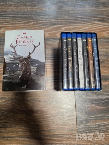 продавам Blu-ray Game of Thrones seasons 1-7, снимка 5 - Blu-Ray филми - 54657191