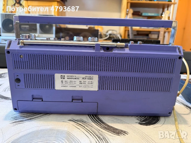 Радиокасетофон Radiotehnika ML6303, снимка 6 - Радиокасетофони, транзистори - 54719606