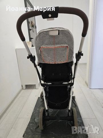 Детска количка Cybex Eezy S Twist+ – въртяща се седалка 360°, снимка 3 - Детски колички - 55216651