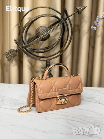 чанти CHIRSTIAN DIOR ↔️ 20 cm ☘️ ↕️ 11 cm 🌸 , снимка 3 - Чанти - 54431228