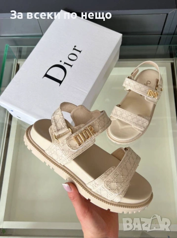 Christian Dior Дамски Сандали Кристиян Диор - Различни Цветове Код SK1559 , снимка 6 - Сандали - 54560928
