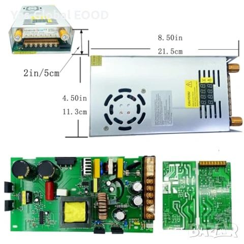 Регулируемо захранване DC 0-160V 0-3A 480W, снимка 2 - Друга електроника - 54641576