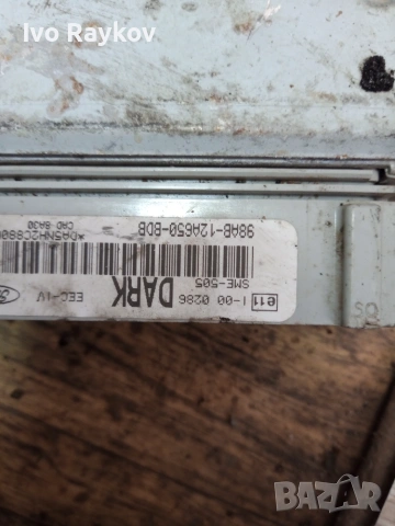 Компютър двигател за FORD ESCORT MK6  98AB-12A650-BDB , 98AB12A650BDB, снимка 3 - Части - 55039087