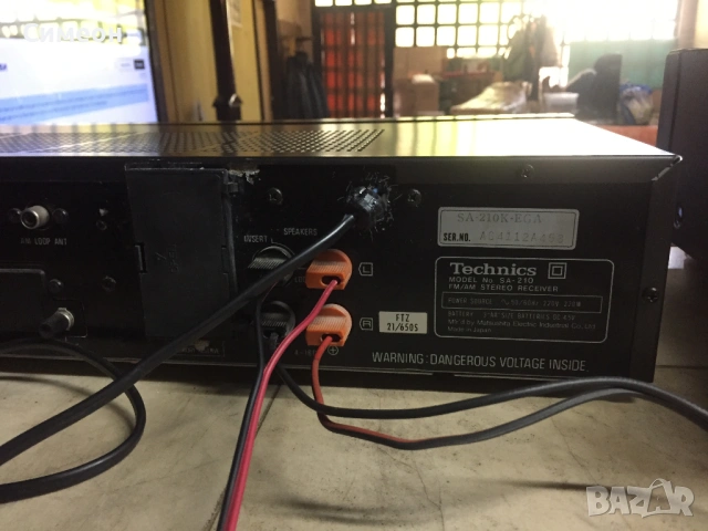Усилвател/ресийвър Technics SA-210, снимка 4 - Ресийвъри, усилватели, смесителни пултове - 54667080