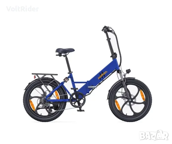 Сгъваемо електрическо колело HillMiles Mile 2 500W 36V 13Ah, снимка 2 - Велосипеди - 54248525