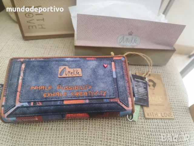 Нов дамски портфейл Анеке / Испания, снимка 2 - Портфейли, портмонета - 54019597