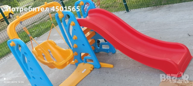Детска пързалка Pilzan 3 в 1., снимка 5 - Детски велосипеди, триколки и коли - 54947241