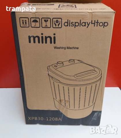 НАЙ ДОБРАТА ОФЕРТА Мини пералня / центрофуга XPB30-1208A , къмпинг , снимка 2 - Перални - 54454268