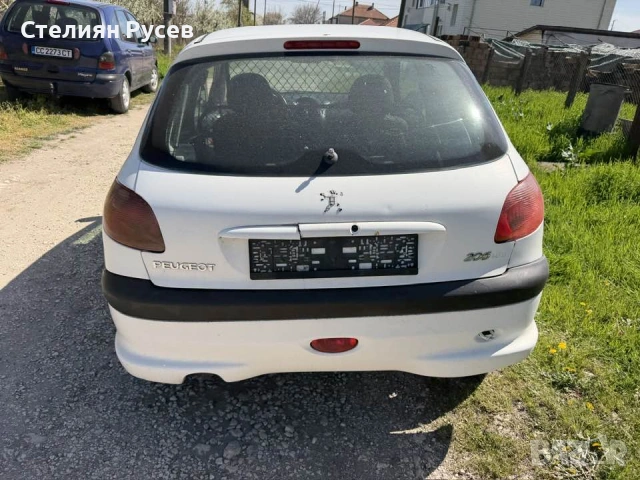 цяла бъги peugeot 206 1.4 hdi 67кс клима / клима  за селски туризъм ЦЯЛА ЗА ЧАСТИ 410 евро -4 хубави, снимка 16 - Автомобили и джипове - 54218839