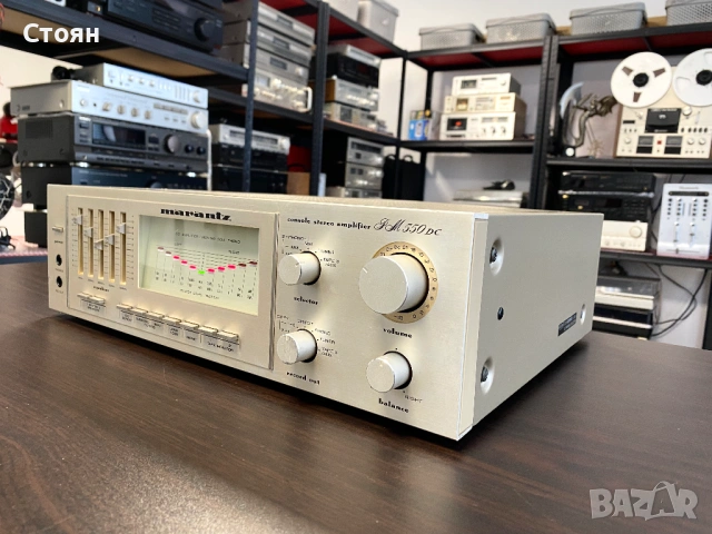 Vintage усилвател Marantz, снимка 7 - Ресийвъри, усилватели, смесителни пултове - 54080530