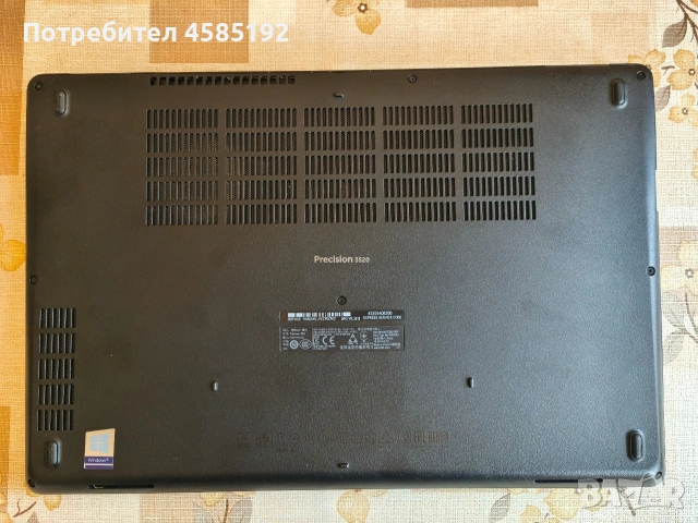 Лаптоп в добро състояние Dell Precision 3520, снимка 4 - Лаптопи за работа - 55099959