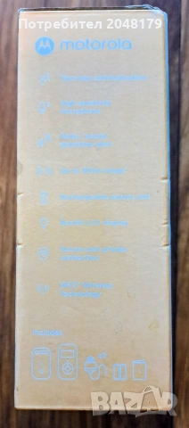 НОВ Аудио бебефон Motorola , снимка 4 - Бебефони - 54939544