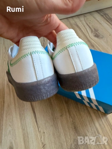  Оригинални нови кожени кецове Adidas Sambae ! 39,40 н, снимка 4 - Кецове - 54723206