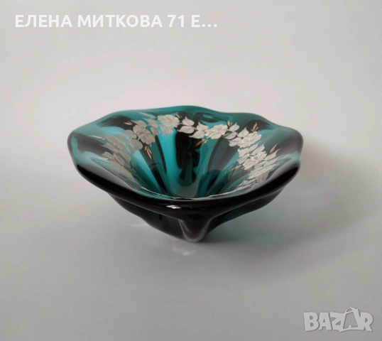 Масивна фруктиера от художествено стъкло, снимка 9 - Аксесоари за кухня - 54610730